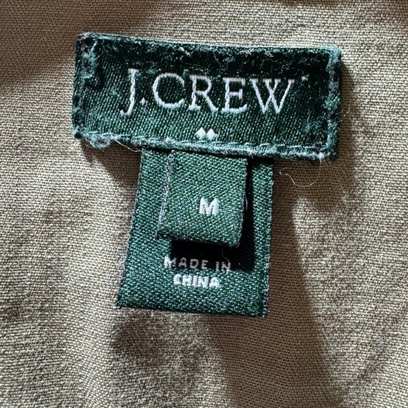JCrew Boyfriend Utility Cargo Jacket Olive Green medium 100%cotton.Megan Markel - Picture 13 of 16